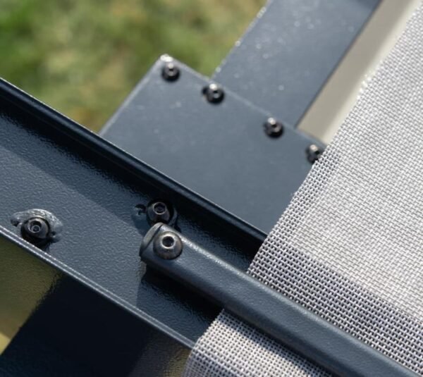 Yamba 1016 | Metall Pergola mit Sonnensegel | 3x5 m