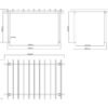 Yamba 1016 | Metall Pergola mit Sonnensegel | 3x5 m