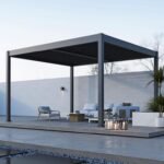 Grand Tuscan 1214 | Aluminium Pergola mit Lamellendach | 4x4 m