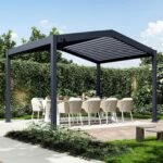 Icon 1013 | Aluminium Pergola mit Lamellendach | 3x4 m