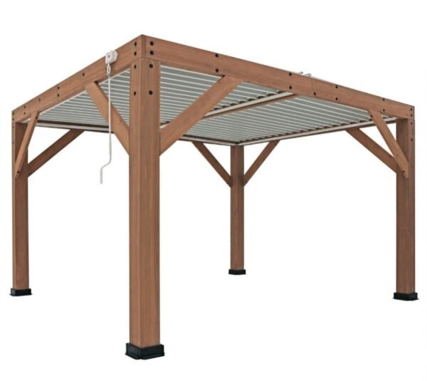 B-WARE Karl 1311 | Pergola mit Lamellendach Karl | 4x3 m
