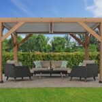 B-WARE Karl 1311 | Pergola mit Lamellendach Karl | 4x3 m