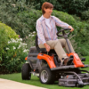 MOWSTAR24-h325-0284 HUSQVARNA R 112C5 Frontmäher inkl. Mähdeck Combi 85